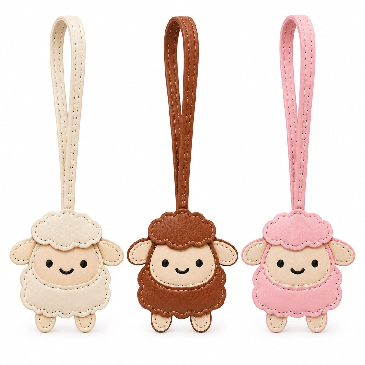 Cute Sheep Bag Keychain