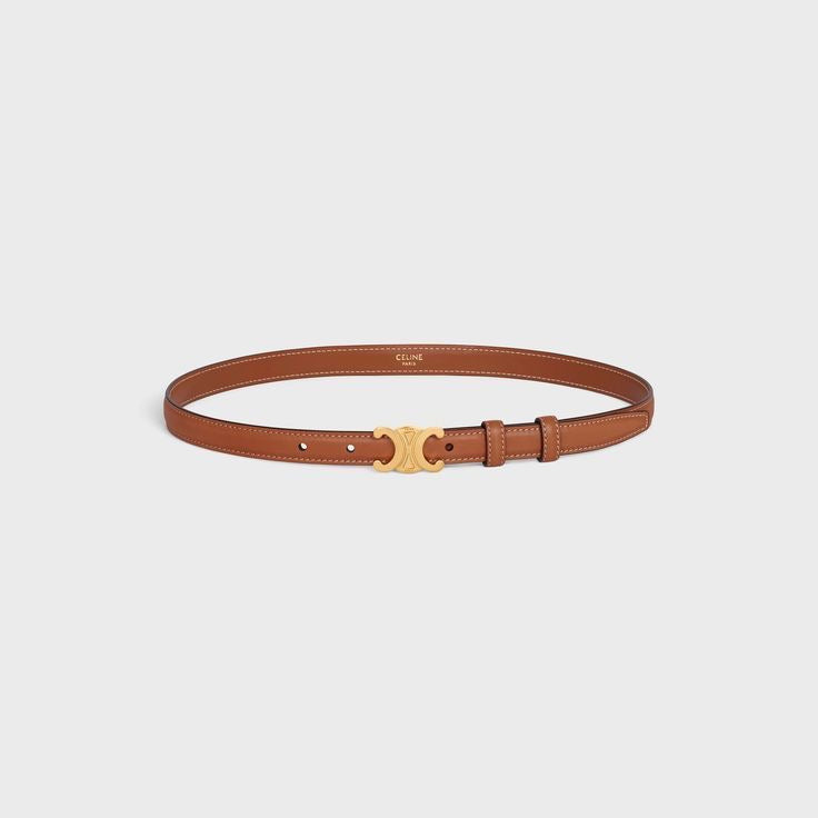 Brown Celine belt