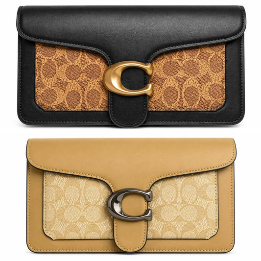CANVA TABBY COACH SHOULDER BAG (WITH BOX) (IMMEDIATE DELIVERY AVAILABLE)