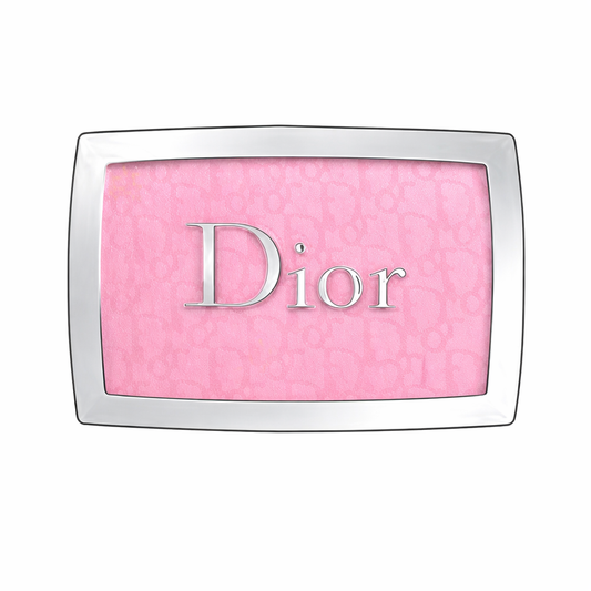 Pink Dior Style Metal Phone Sticker