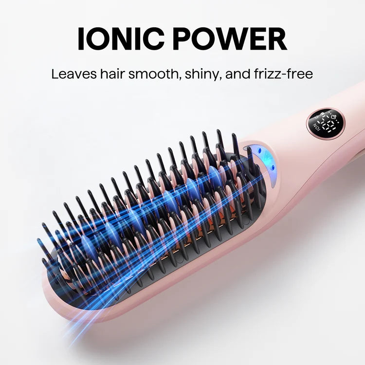 Wavy talk Steambrush Pro
Steam Straightener Brush (Immediate Delivery available)
