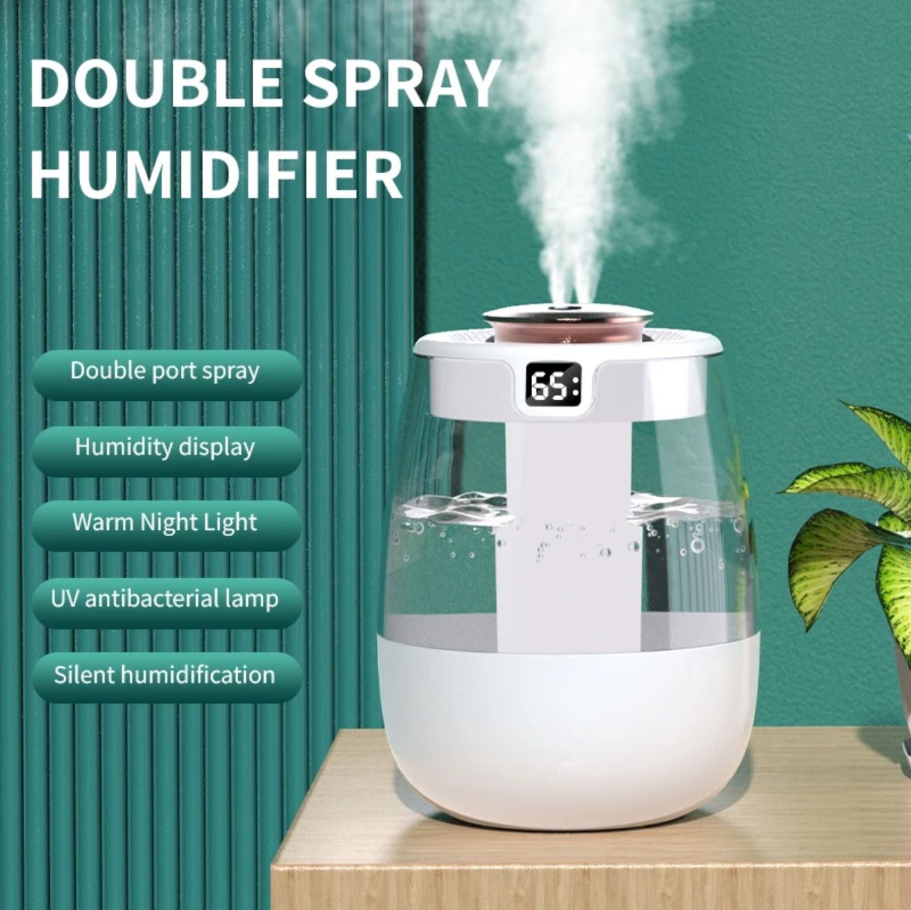 Uv antibacterial and healthy humidifier