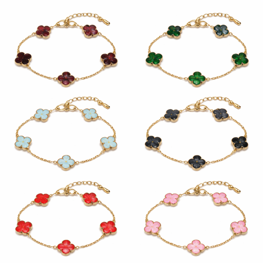 Vancleef 15mm flower bracelet’s
