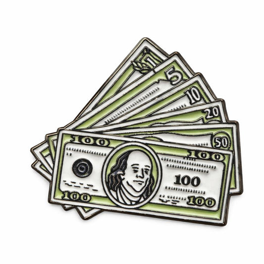 Money Stack (Dollar Bills) – Metal Phone Charm Sticker