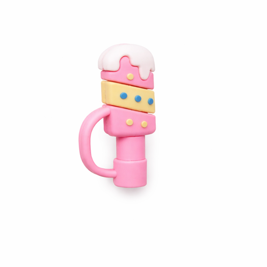 Ice cream straw cover
