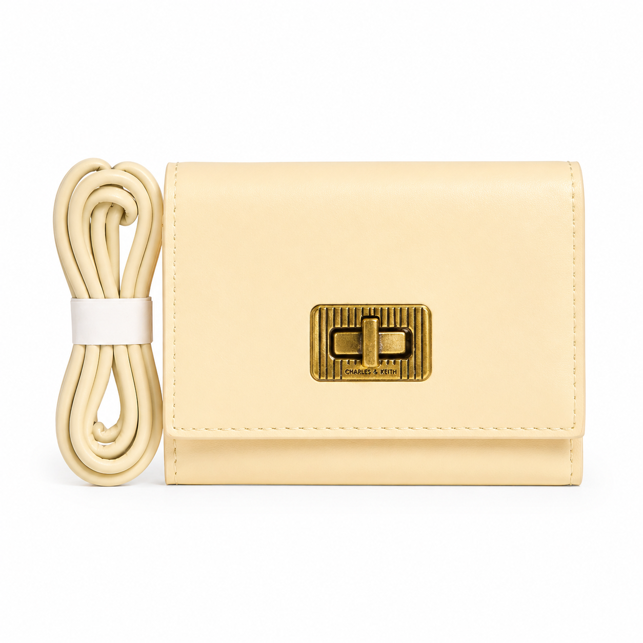 Charles & Keith Mini Cross Body Wallet (Entire Box Packaging)