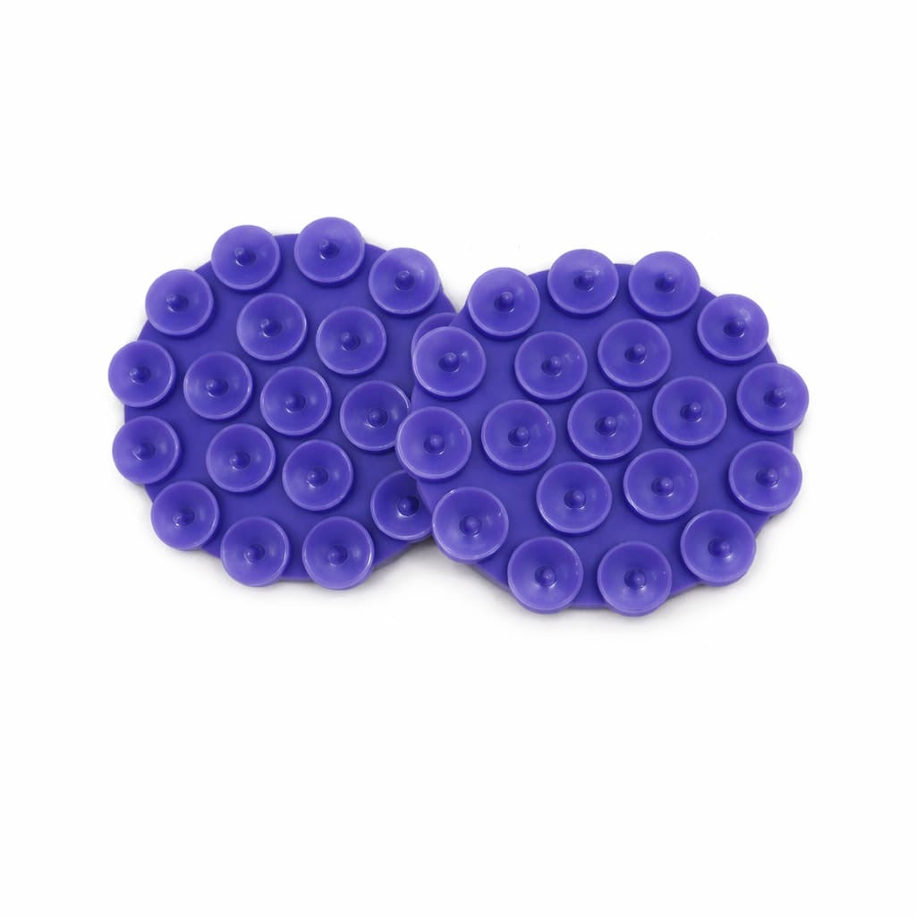 Double sided round sticky grippy