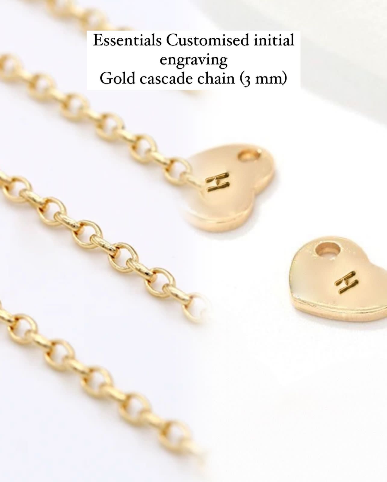 Initial gold cascade chain