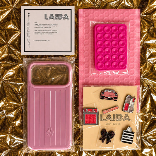 8pcs Pink RIMOWA Phone accessories Value Pack