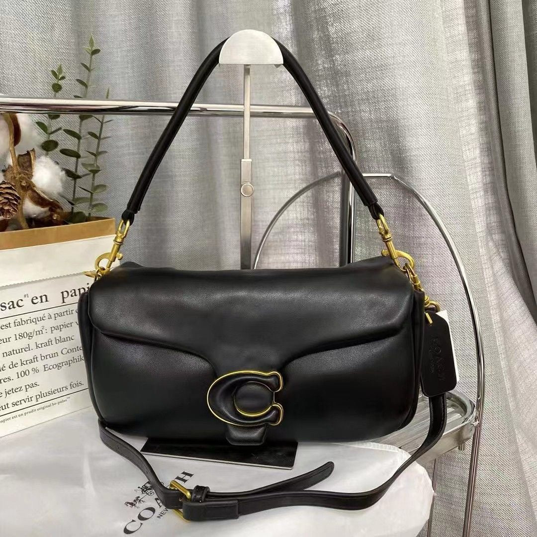 Big Black coach Tabby Bag (In Stock)