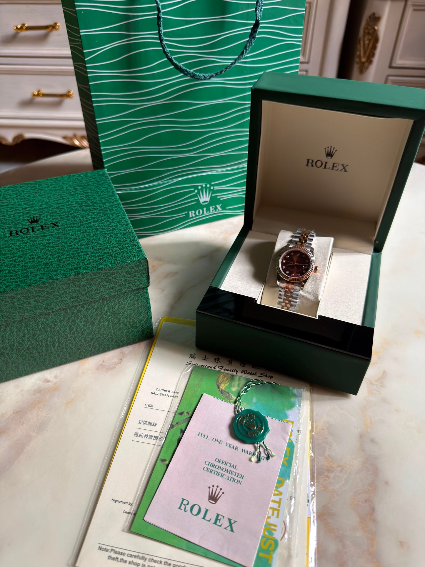 Rolex watch (With Box & Proper Packaging)