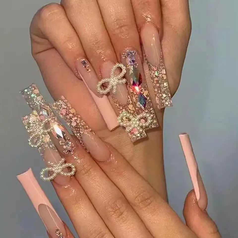 Pearl Knot Nails