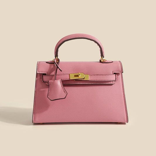 Pink Mini Kelly Birkin Bag (In Stock)