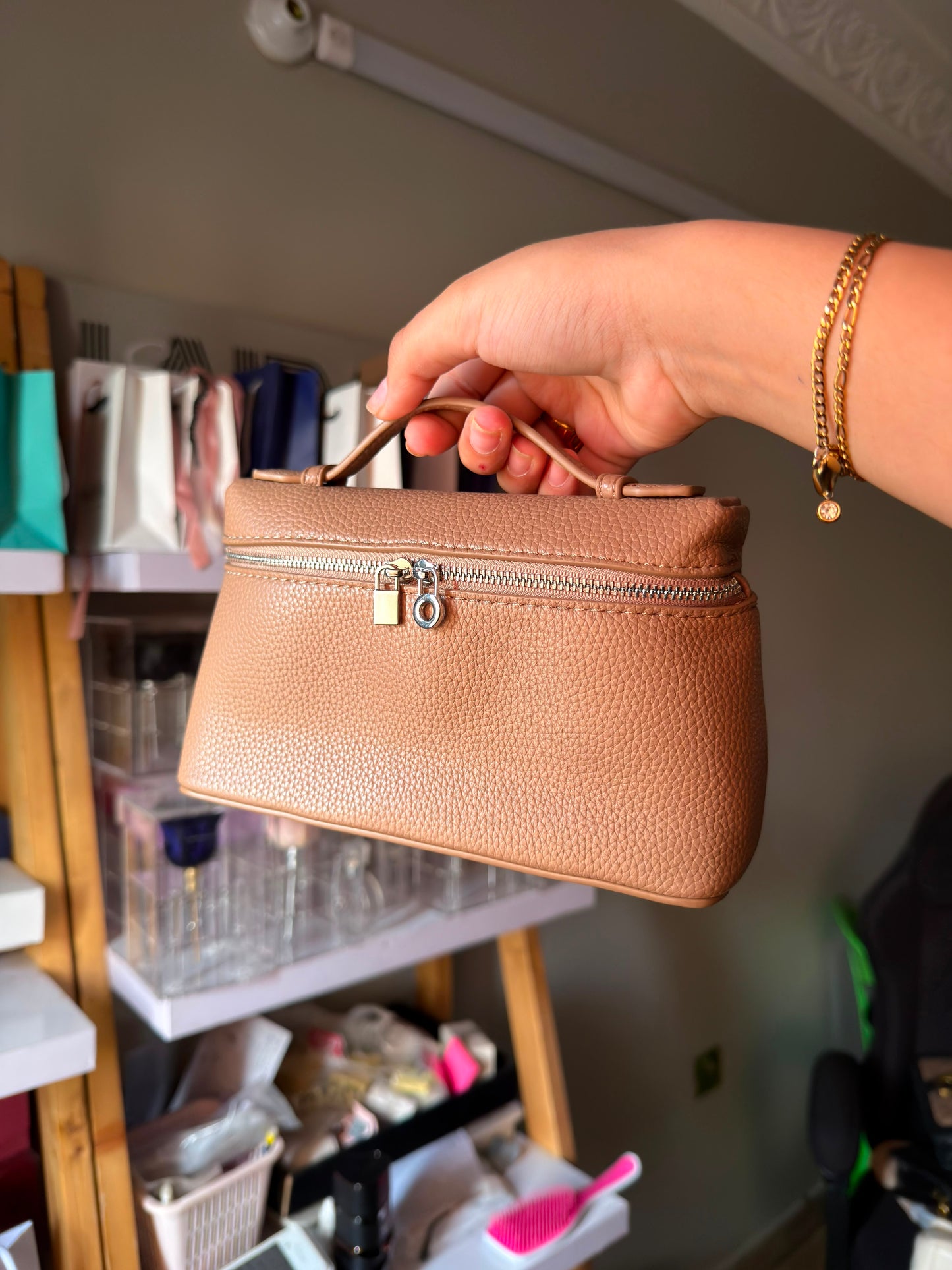 Loro Piana Vanity Case Crossbody Bag