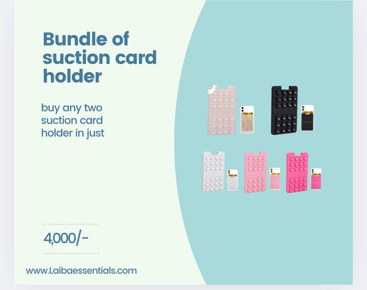 2 Suction card holder bundle 2