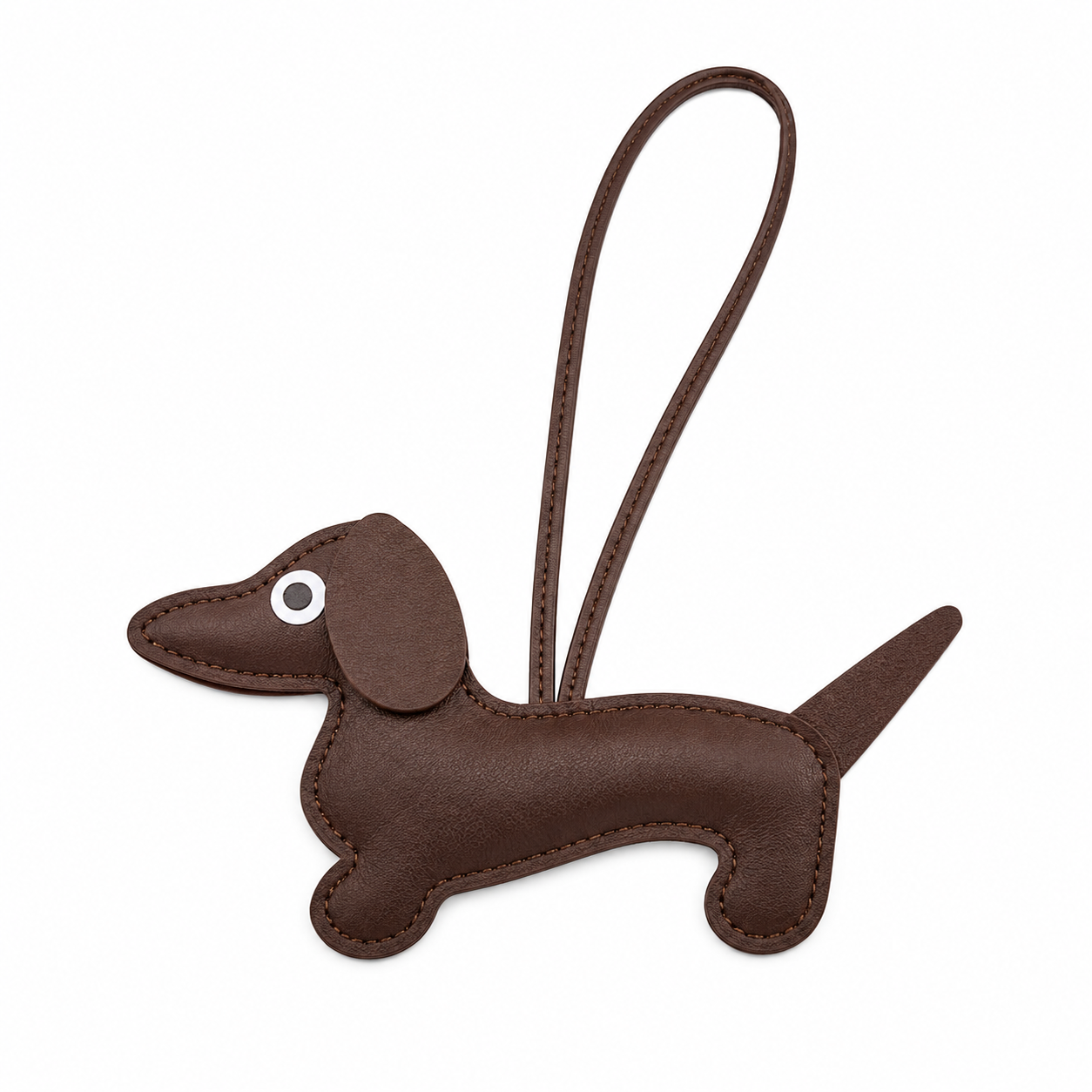 Dog bag charm keychain