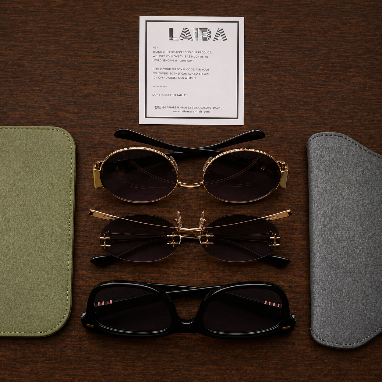 3pcs Branded Glasses Value pack 8