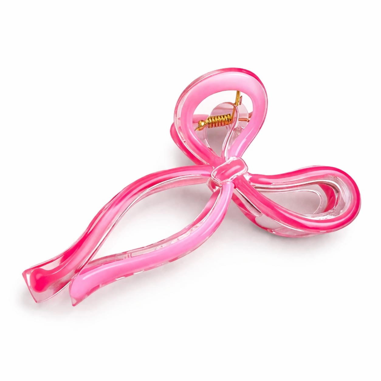 Ribbon Bow Hair Claw Clips