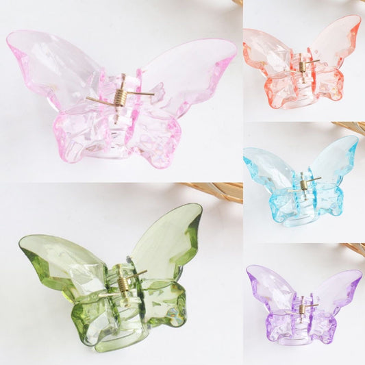 Butterfly hair claw pack of 5