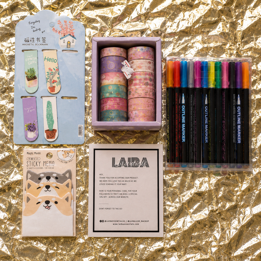 4pc Stationery Value pack