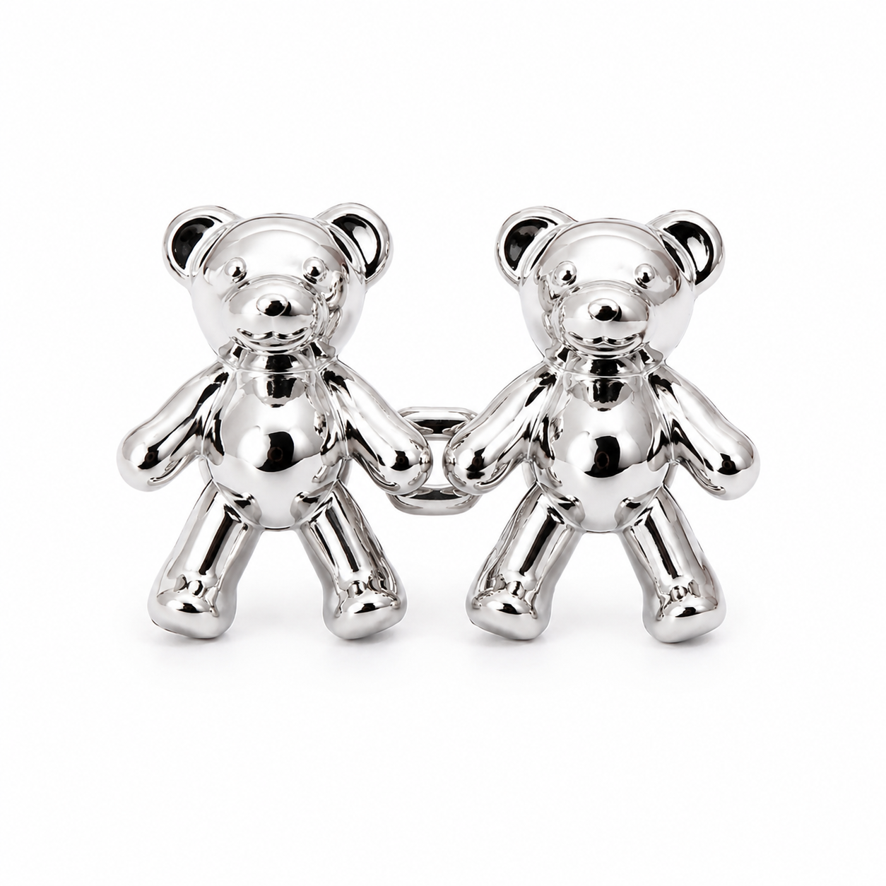 Teddy Bear Denim Charm
 🐻