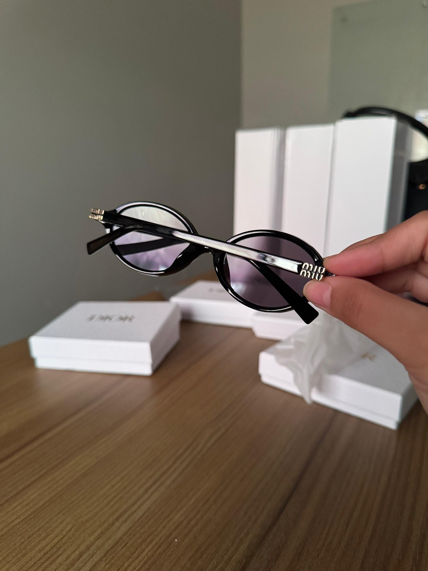 Miu Miu Regard Optical Glasses and sunglasses