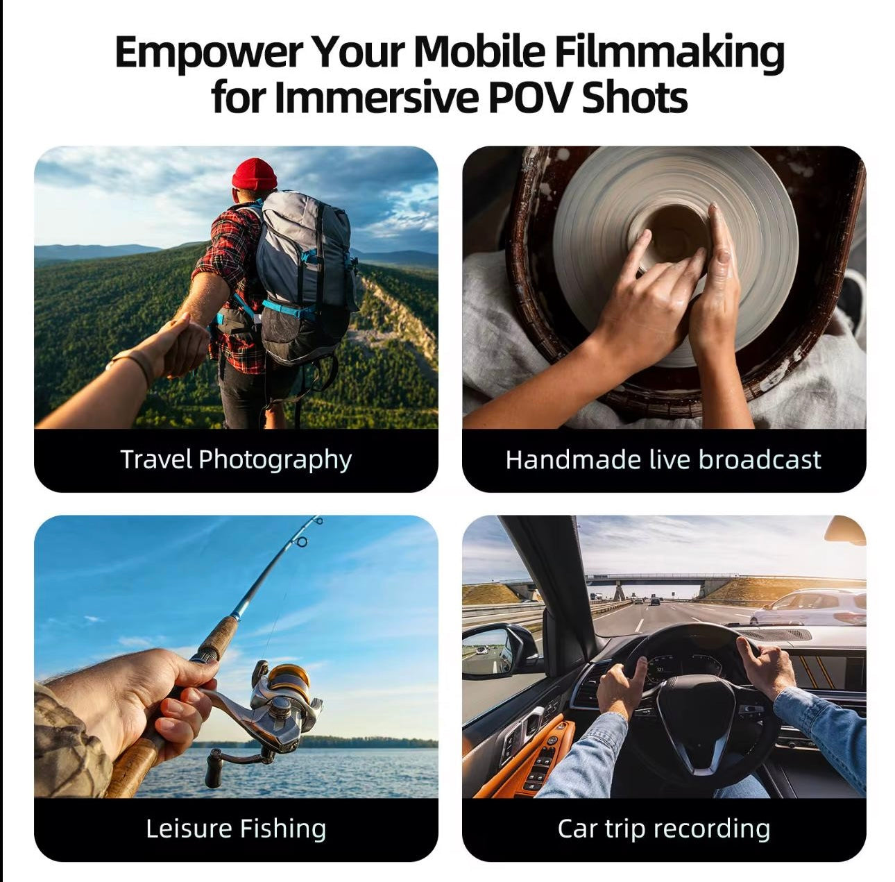 Magnetic Neck Mount for Phones (15-20 Days Delivery Time)