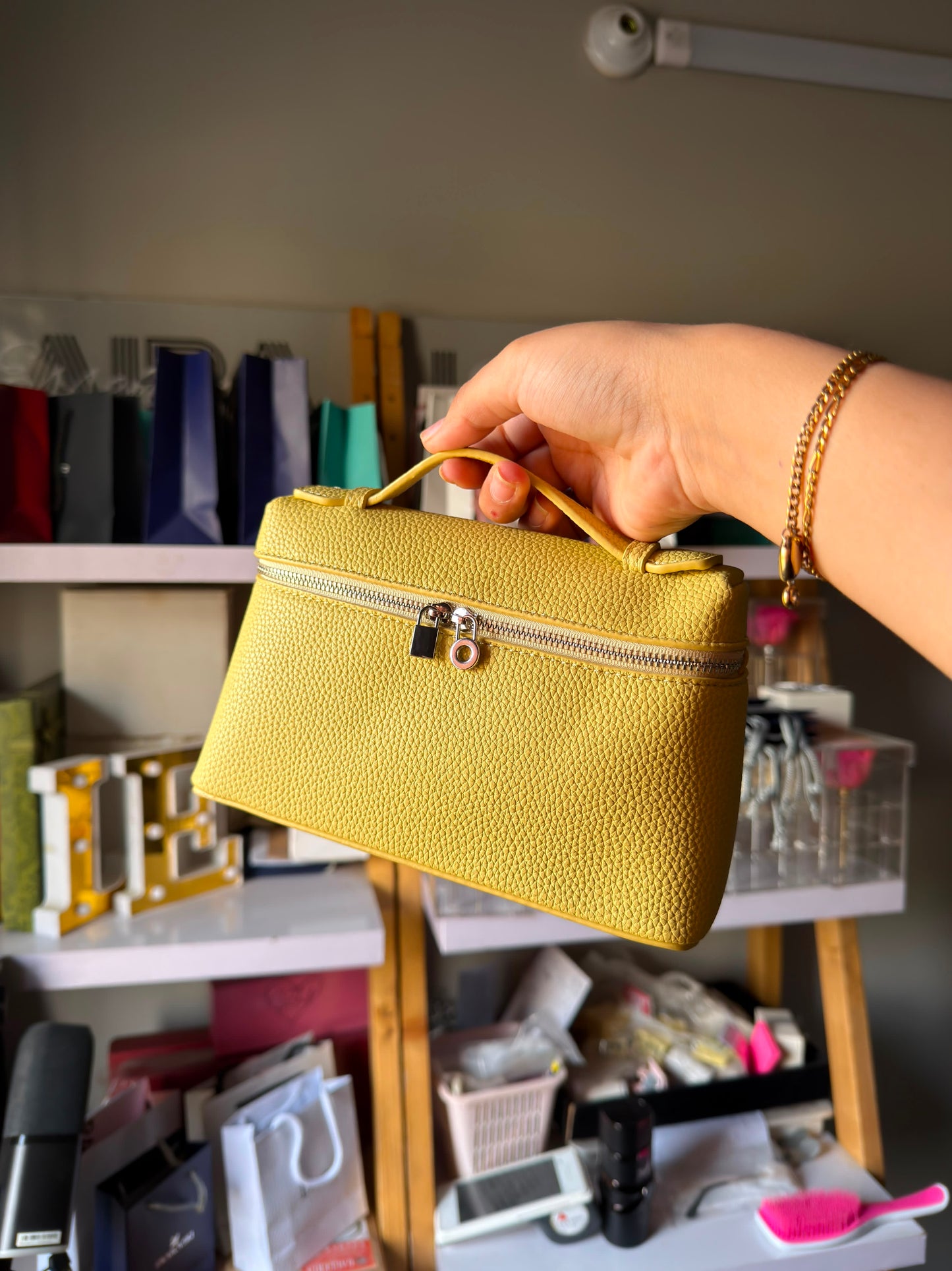 Loro Piana Vanity Case Crossbody Bag