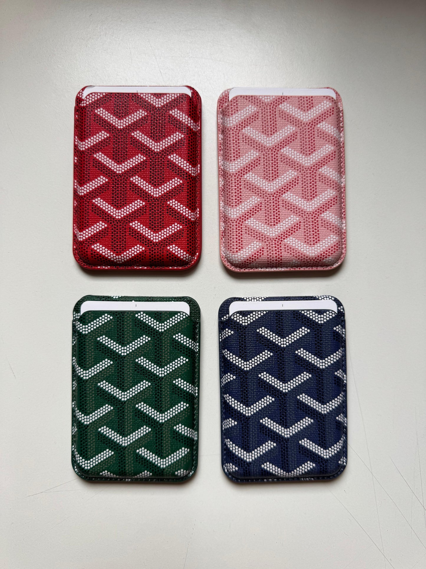 Goyard cardholder & stand