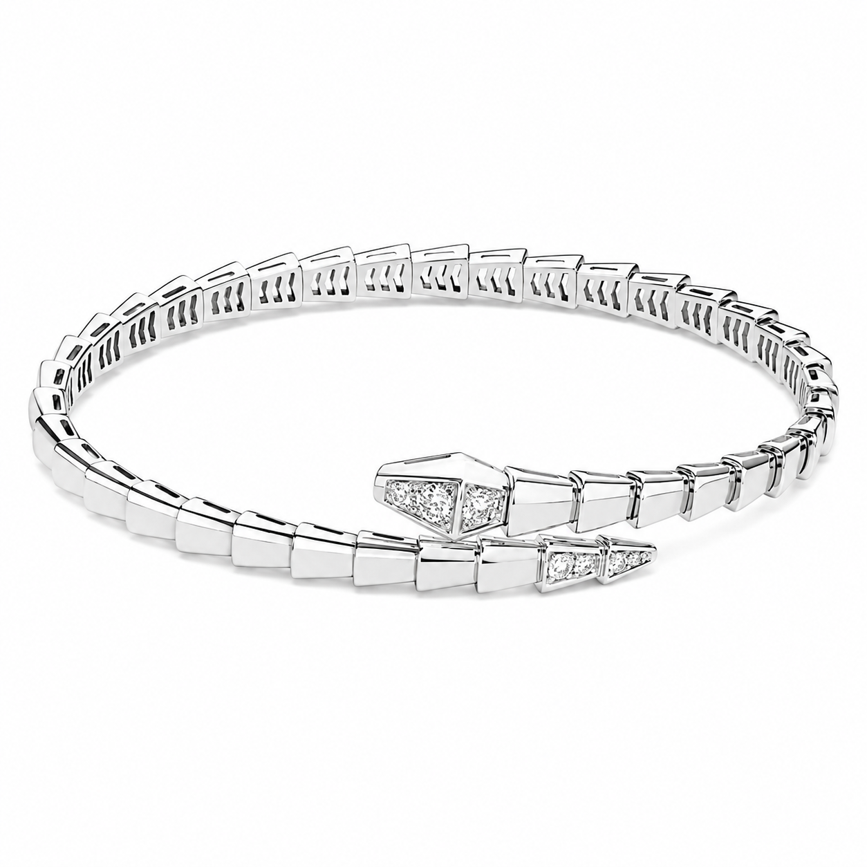 BVLGARI Silver Serpenti Viper Bracelet