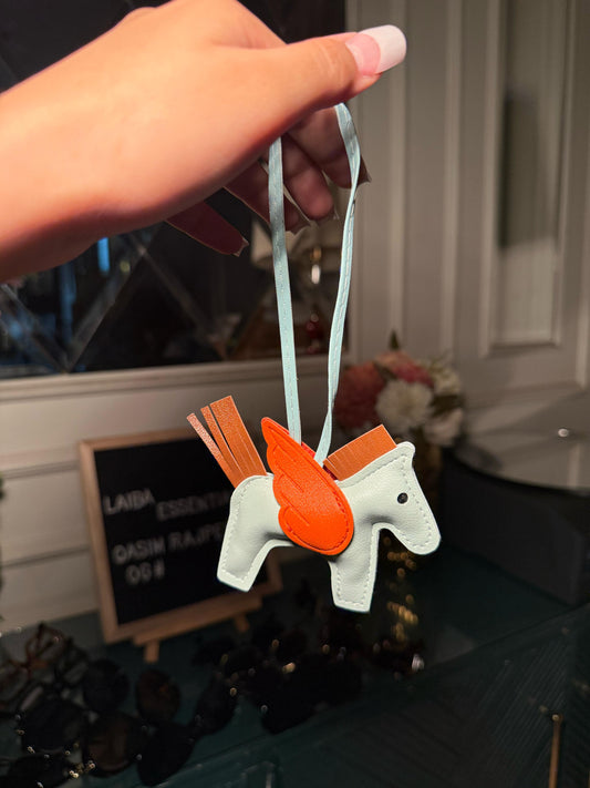 Cloud Ember Horse-shaped winged bag charms (IMMEDIATE DELIVERY AVAILABLE)