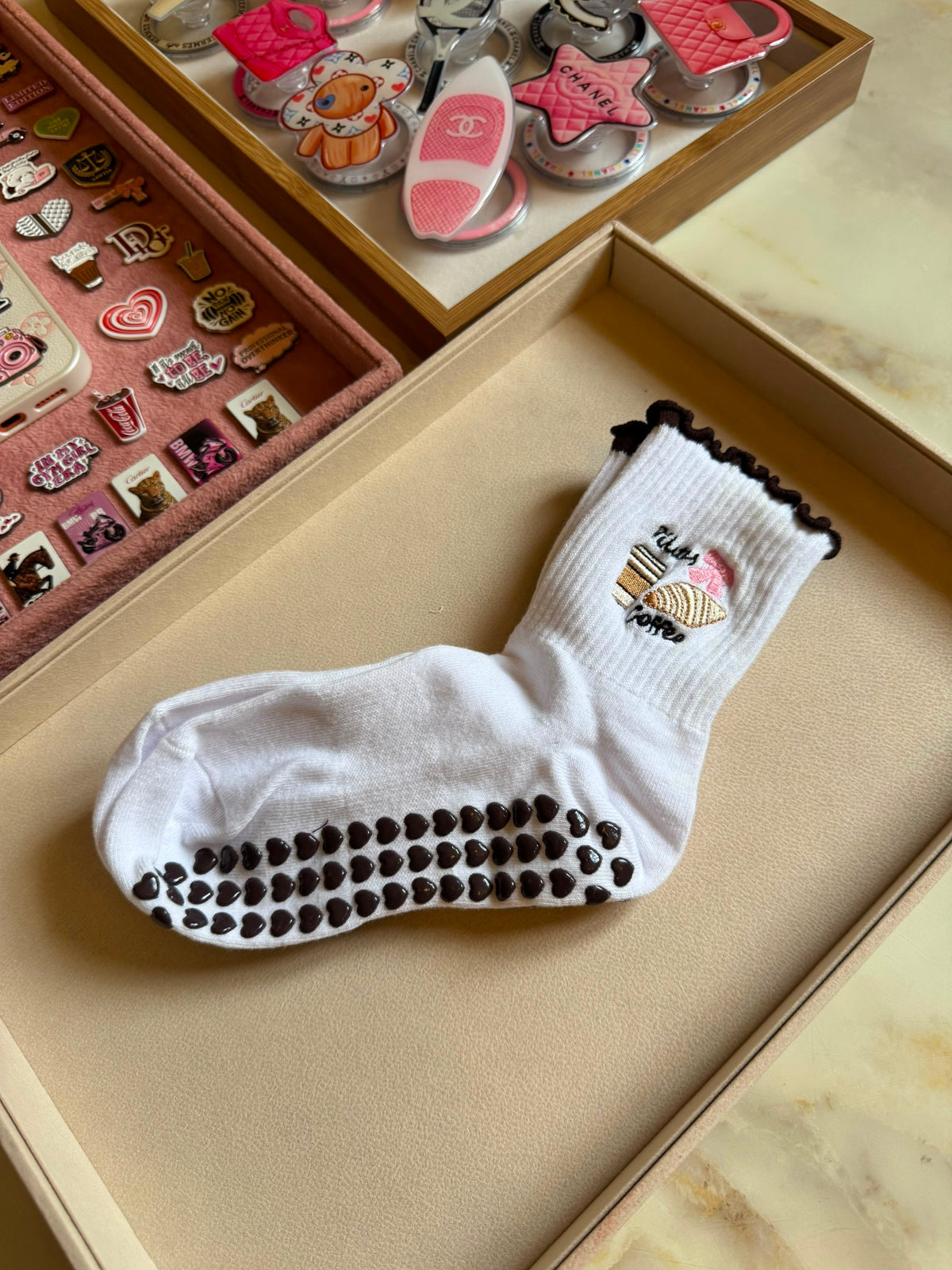 Cute Cozy Grip Socks