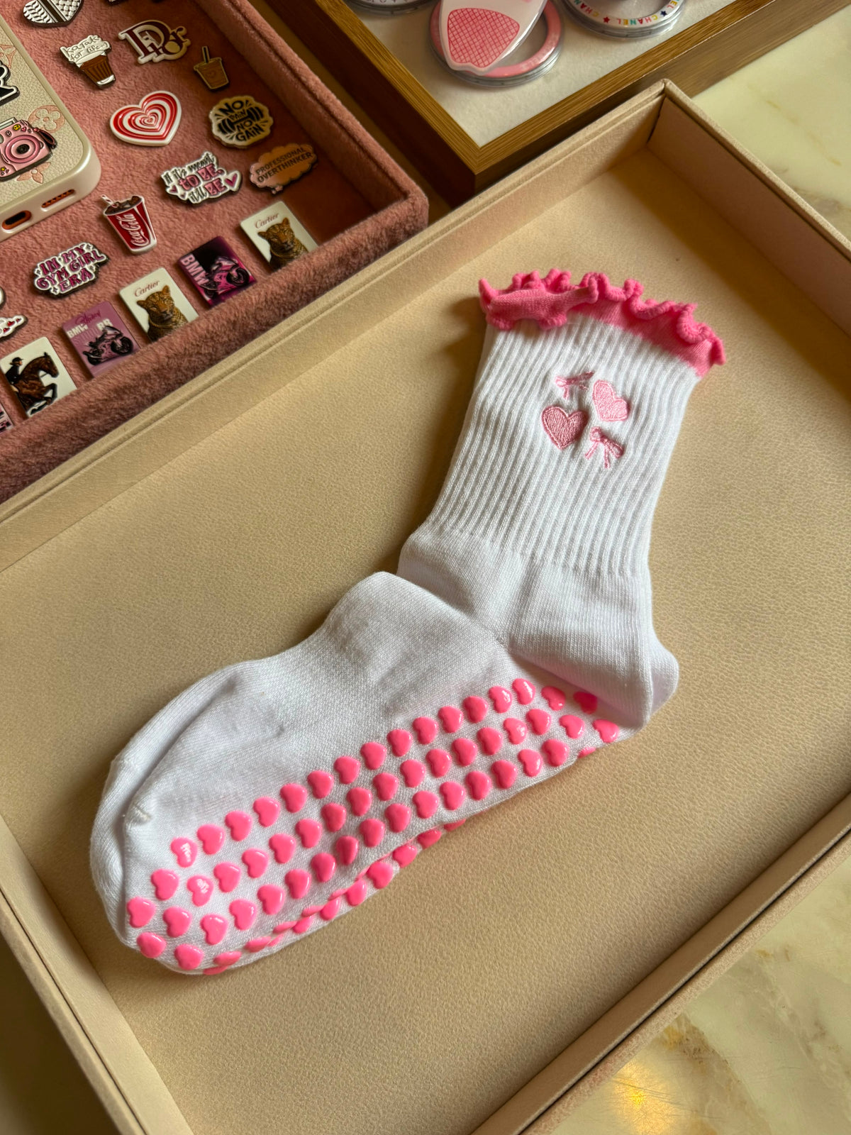 Cute Cozy Grip Socks