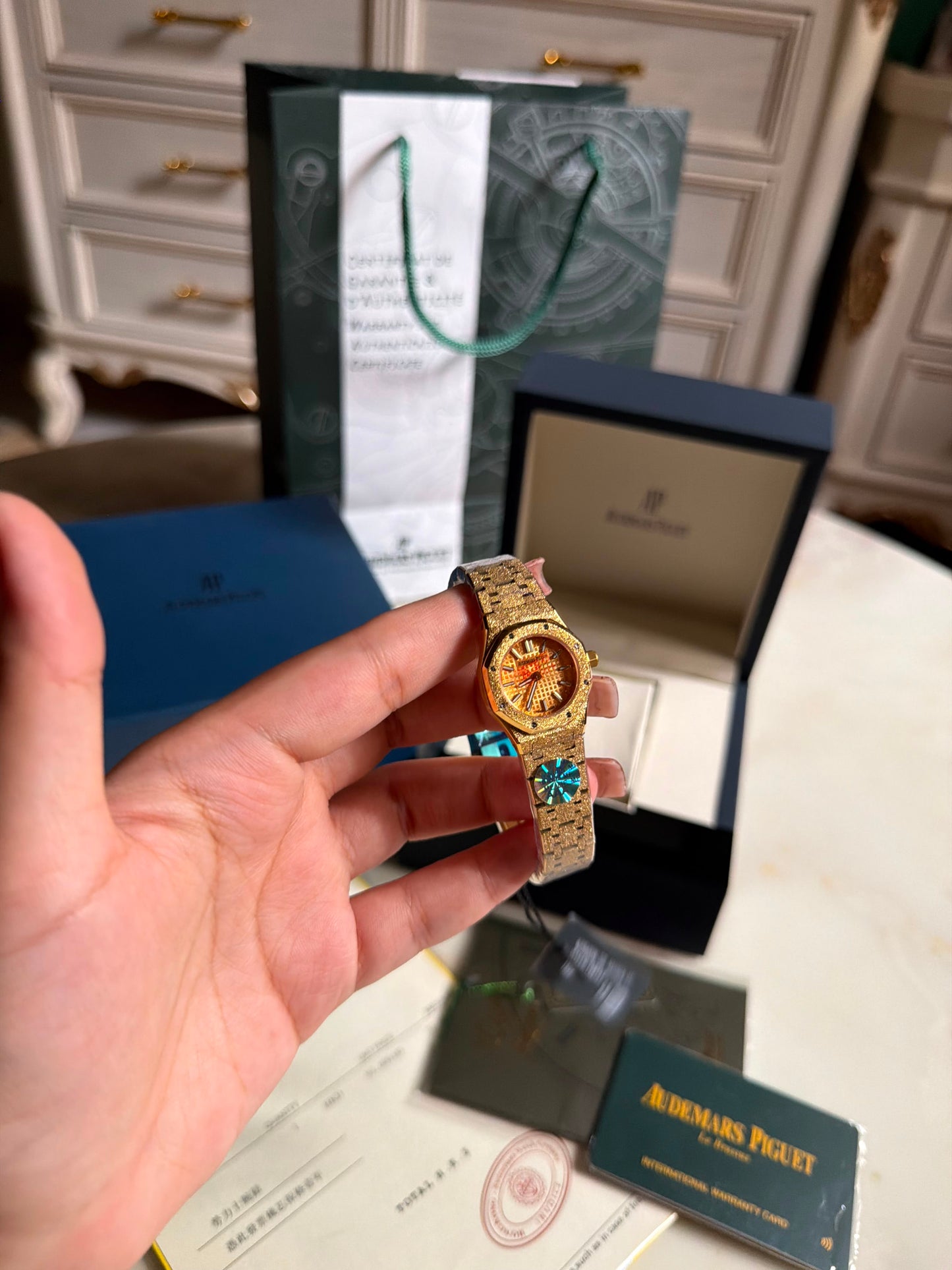 Audemars Piguet Watch (With Box & Proper Packaging)