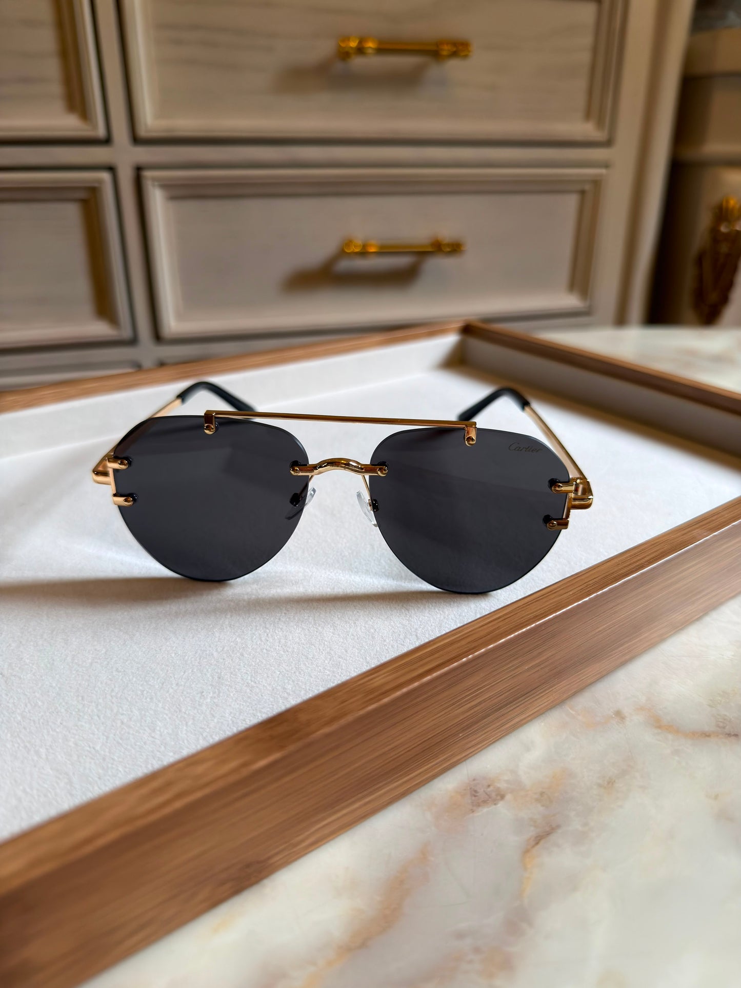 Chanel Black Glasses