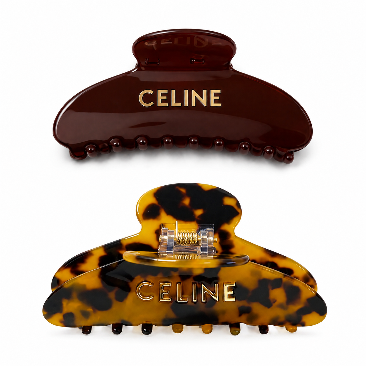 Celine Brown Hair Claw Clip