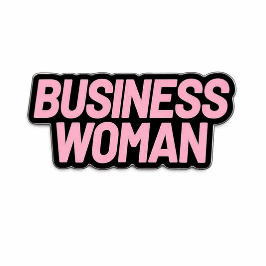 Business Women – Metal Phone Charm Sticker