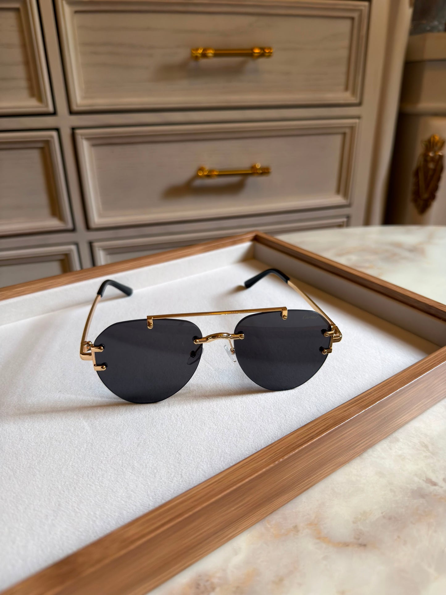 Chanel Black Glasses
