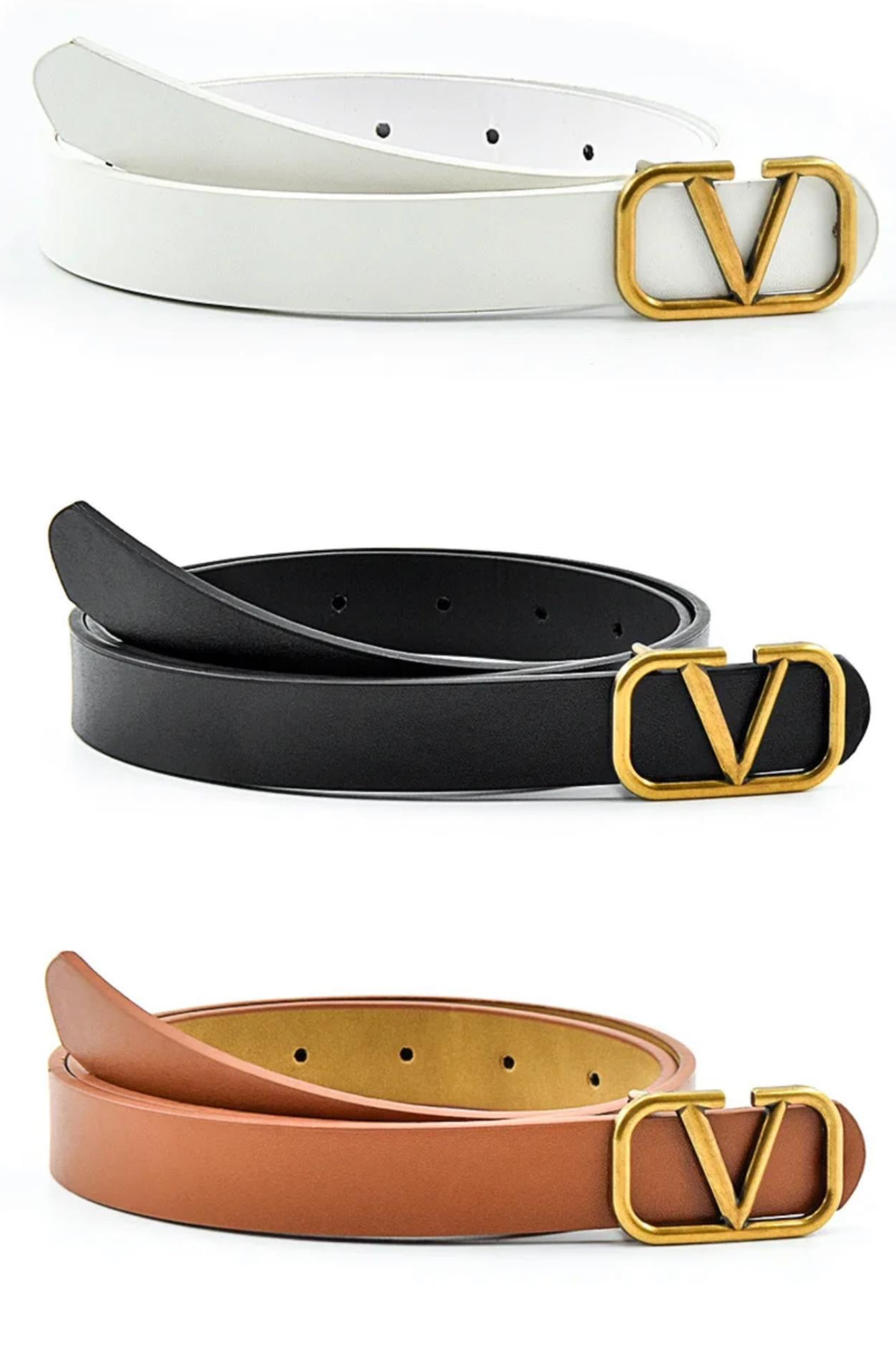 Valentino leather belt