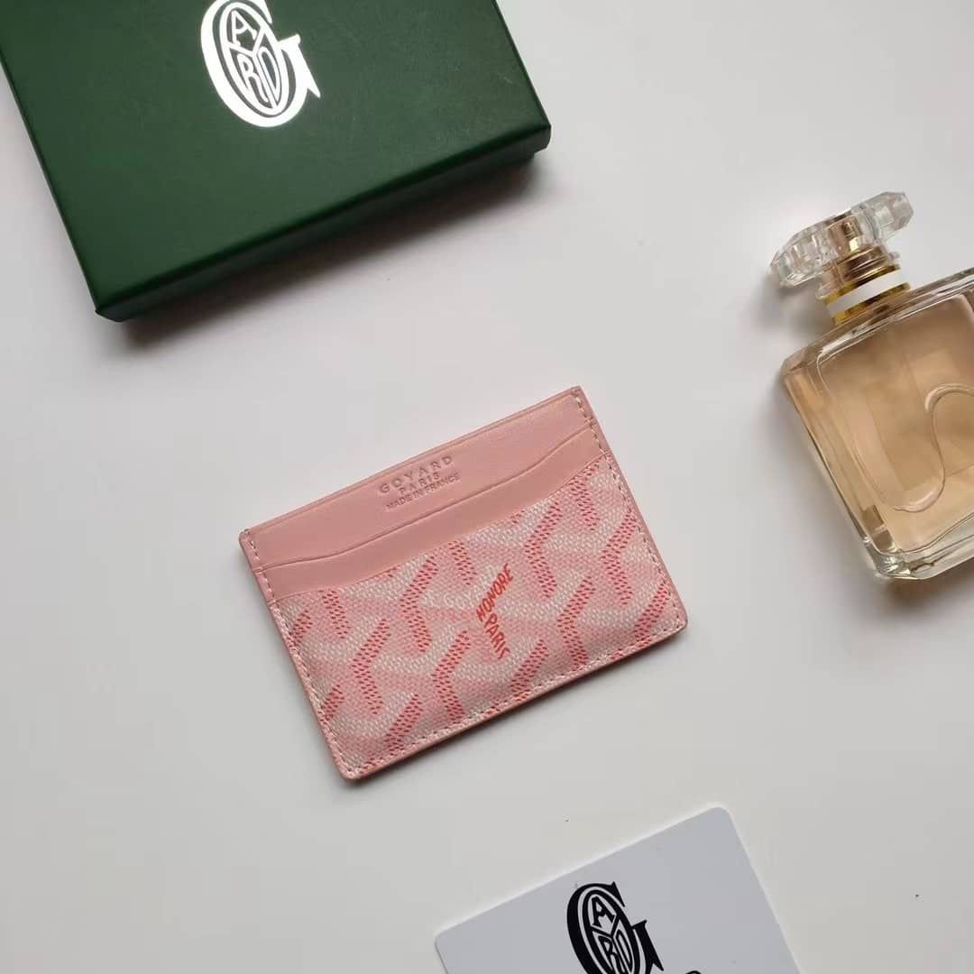 Light pink go yard card holder with box( in stock)