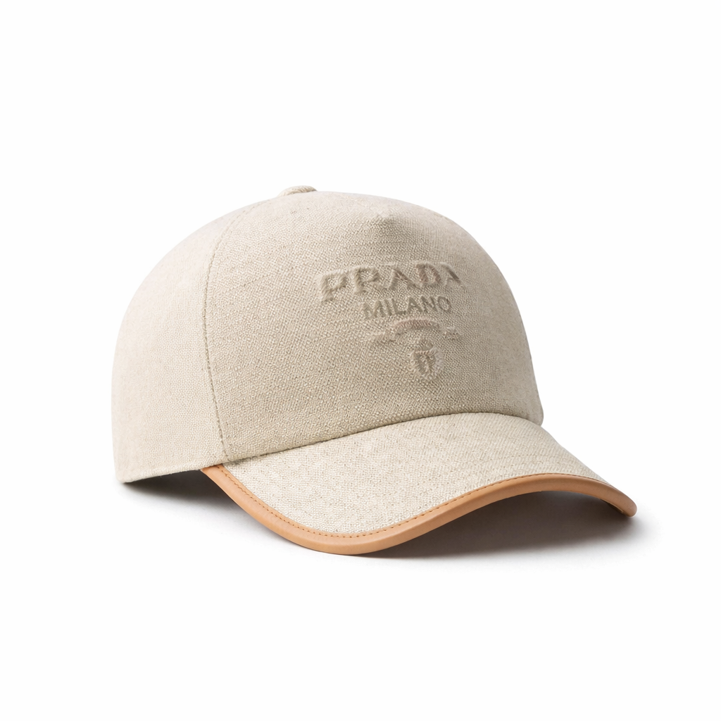 Prada White Milano Cap