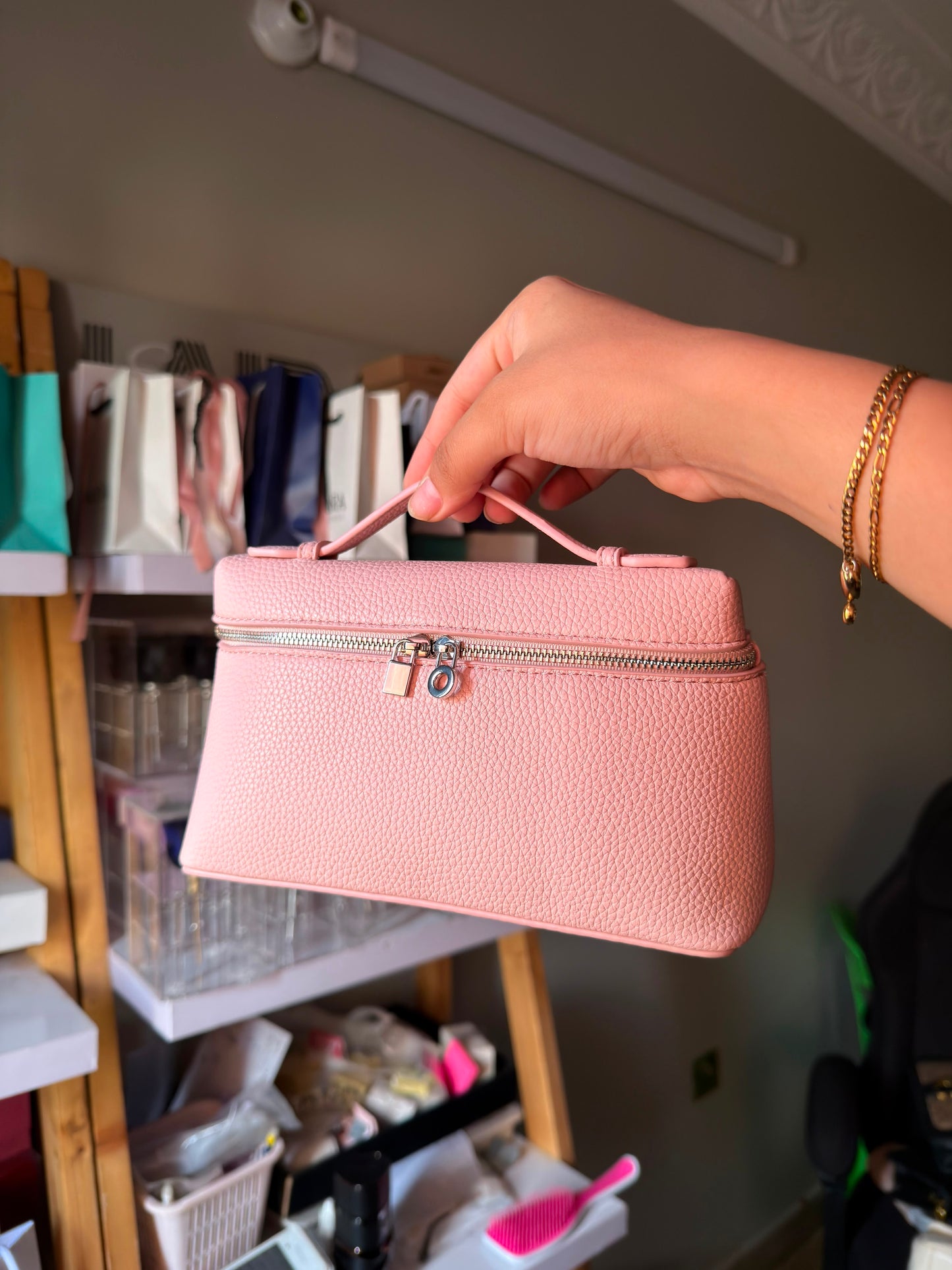 Loro Piana Vanity Case Crossbody Bag