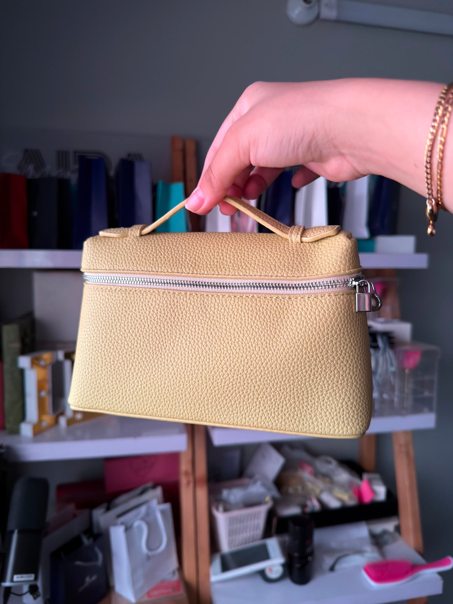 Loro Piana Vanity Case Crossbody Bag