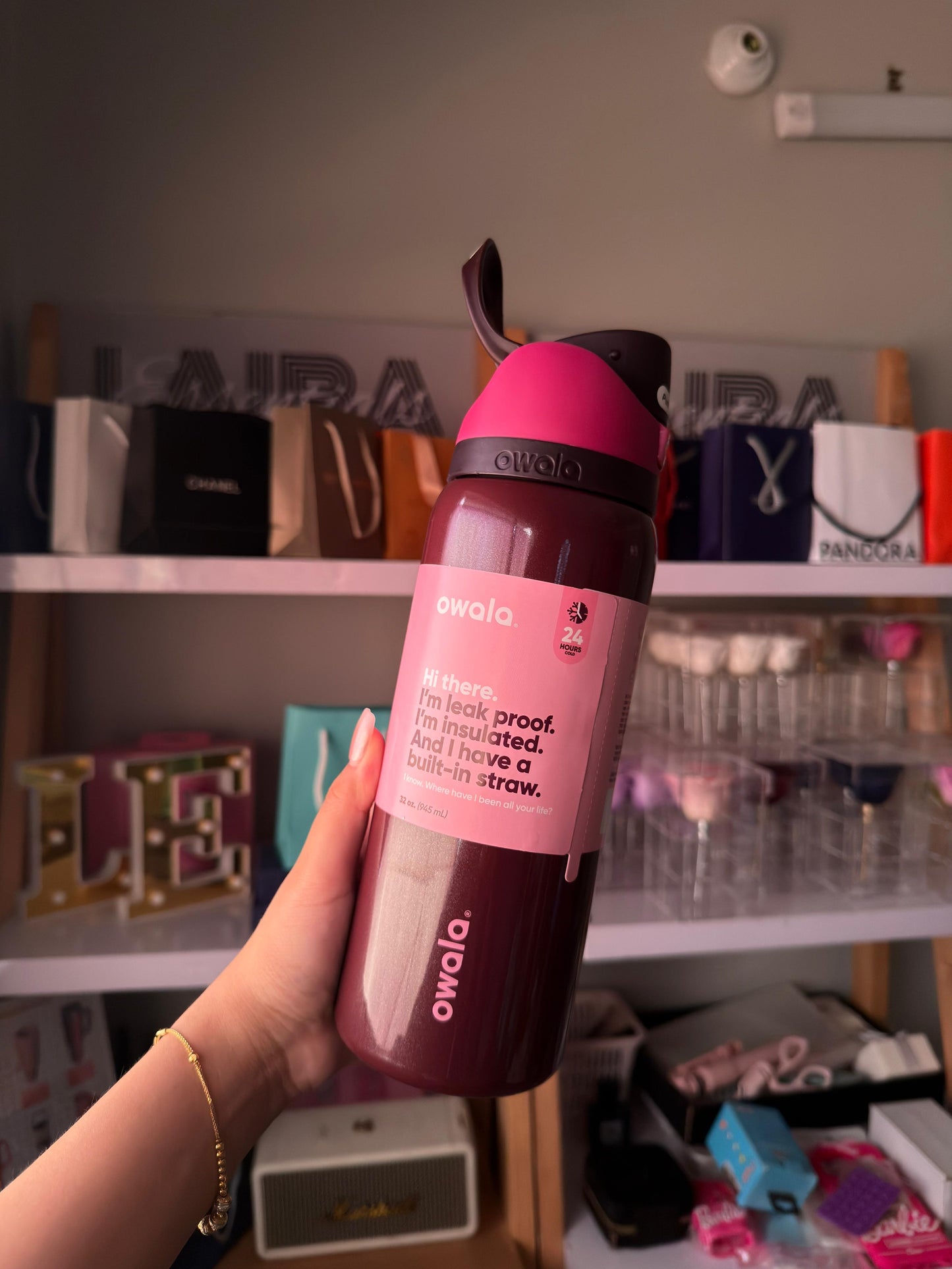 Owala Free Sip water leak proof  insulated bottles 32oz