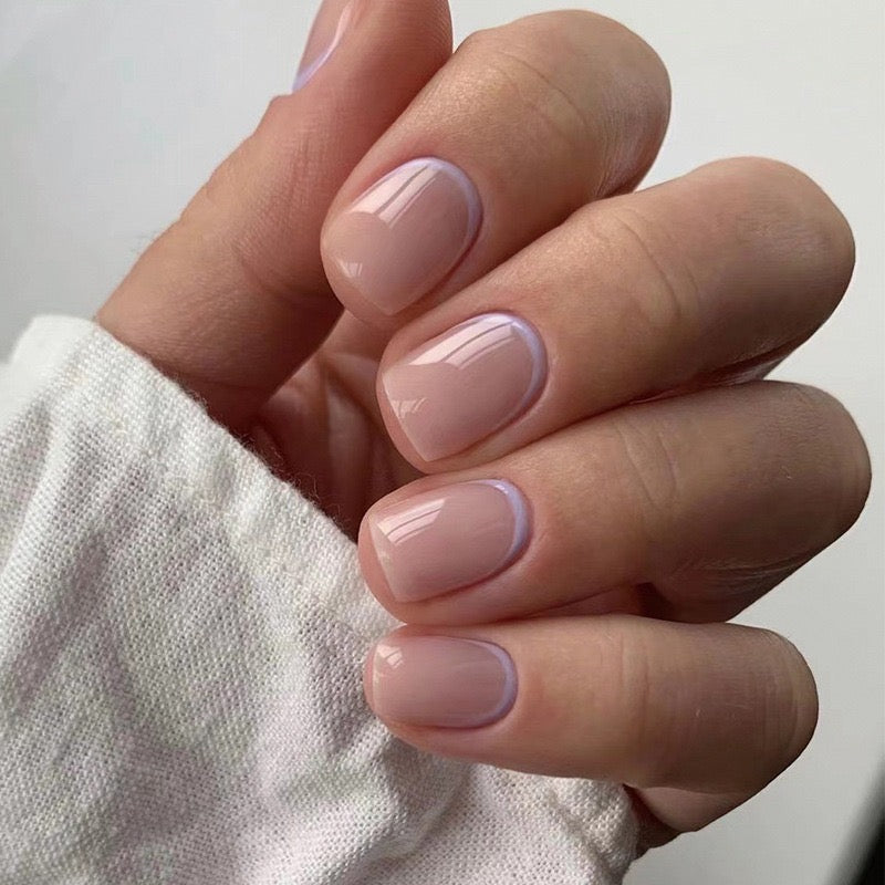 lilac nails N26