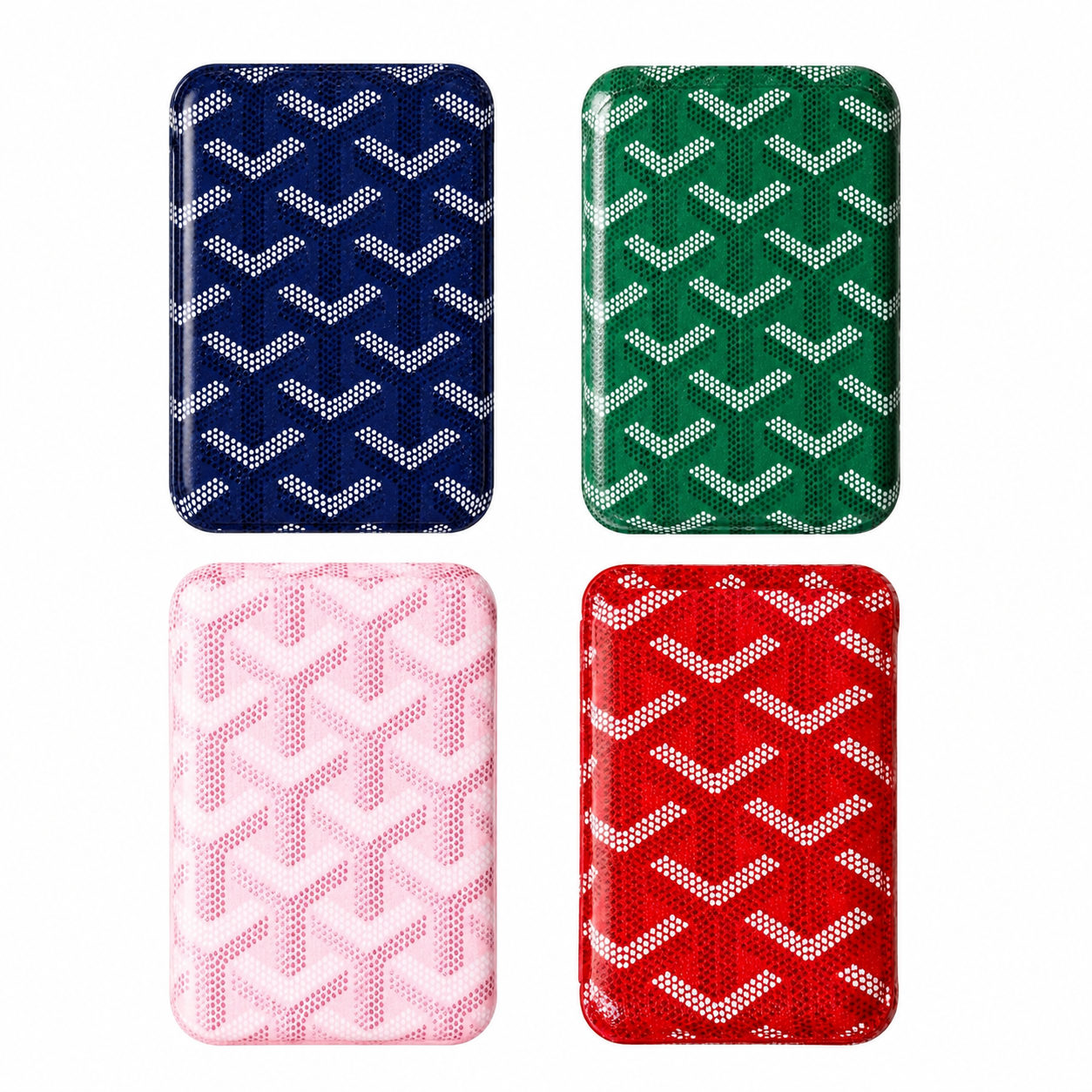 Goyard cardholder & stand