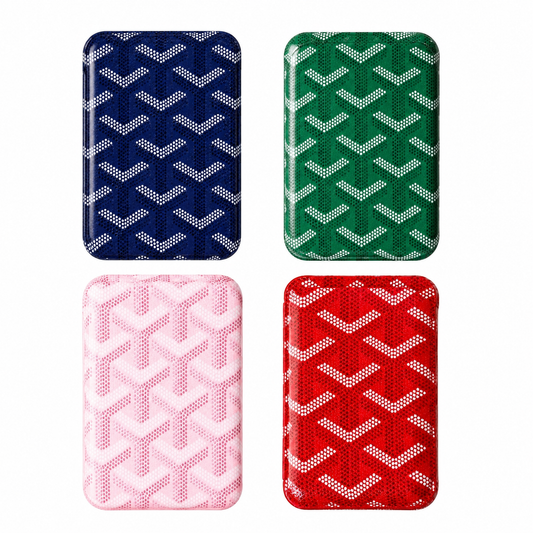 Goyard cardholder & stand