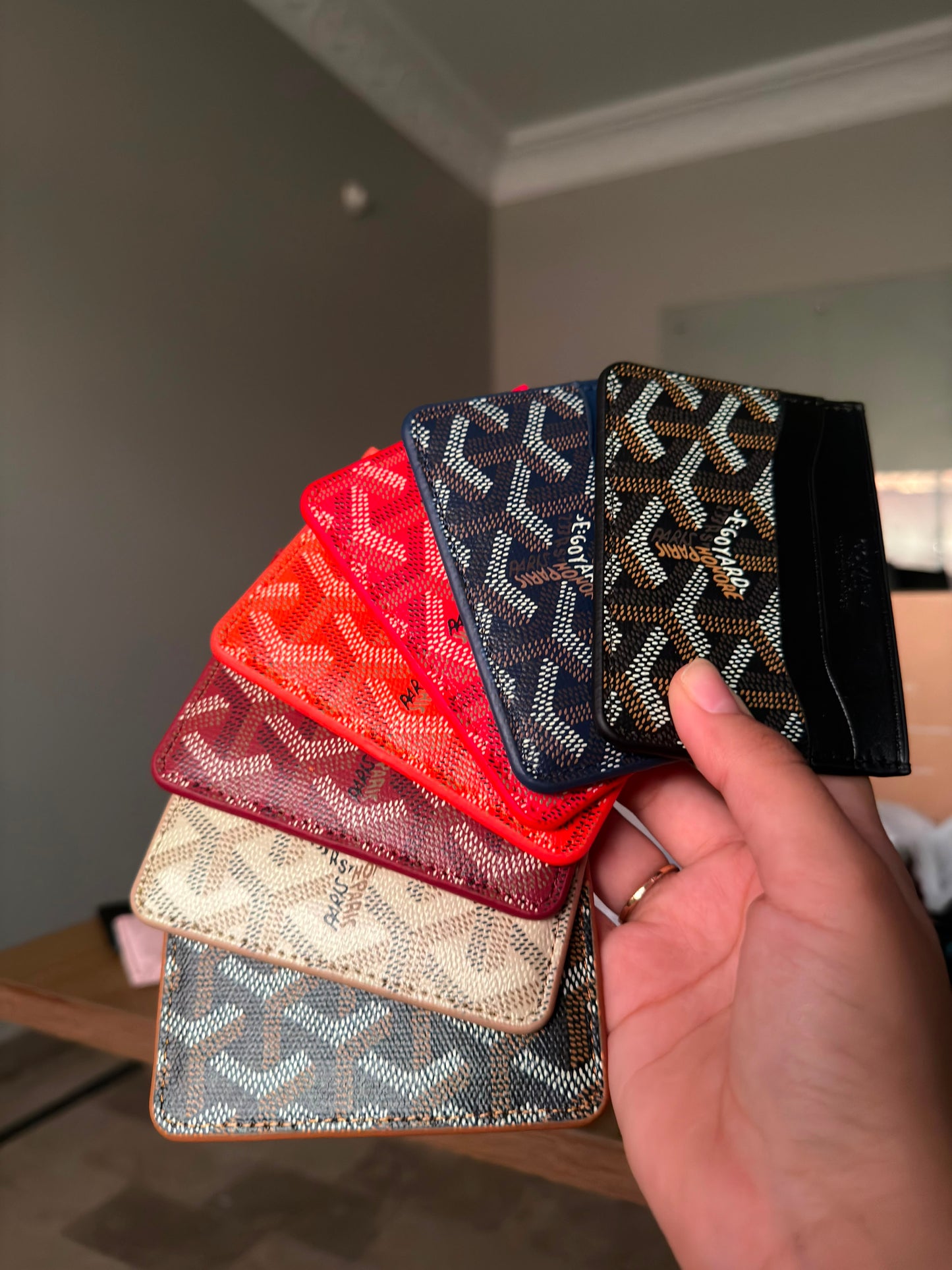 Goyards Saint-Sulpice Card Wallet