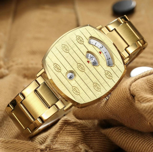 Golden Timepiece Watch