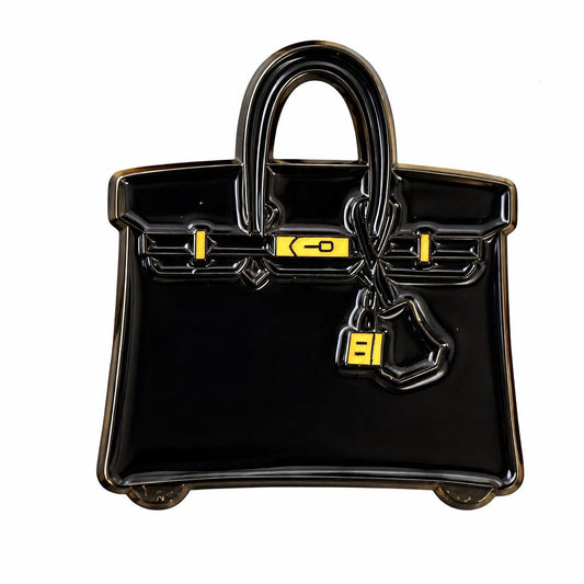 Black Birkin Bag – Metal Phone Charm Sticker